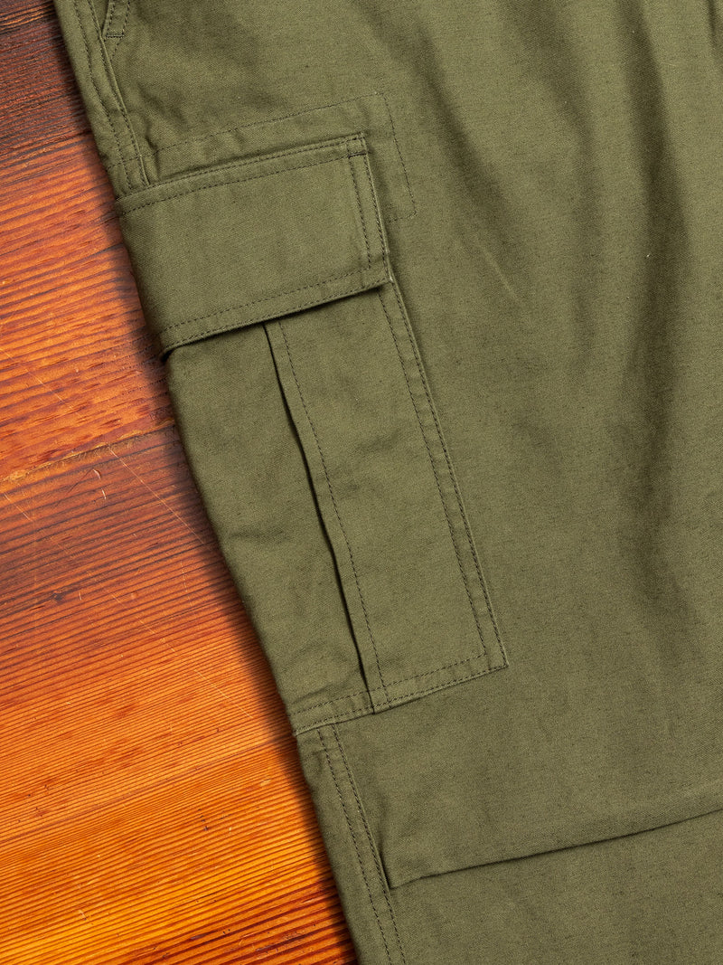 Slim Fit Field Pants in Olive