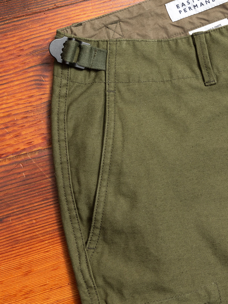 Slim Fit Field Pants in Olive