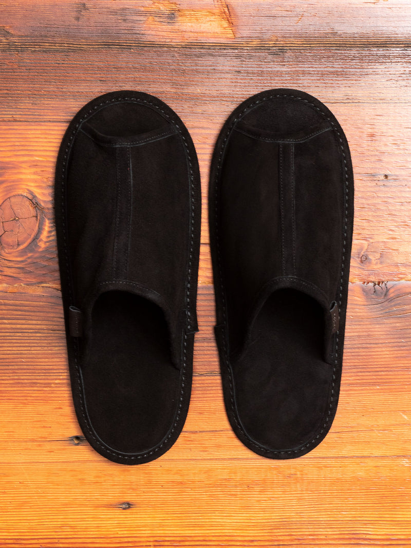 Trip Slipper in Black