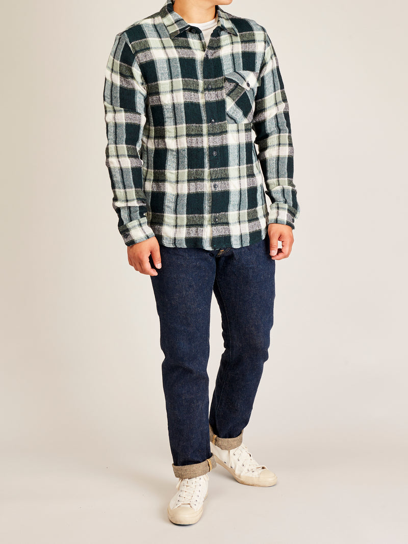 Avery Flannel Shirt in Vine